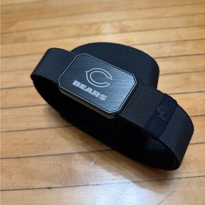 NWOT Groove Life Chicago Bears Men’s Black/Gunmetal Gray Adjustable Belt Sz. XL